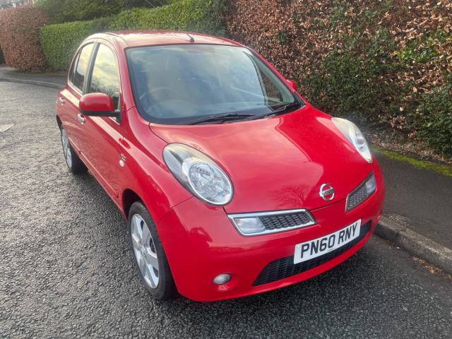 Nissan Micra 1.2 16v n-tec 5dr Hatchback Petrol Red