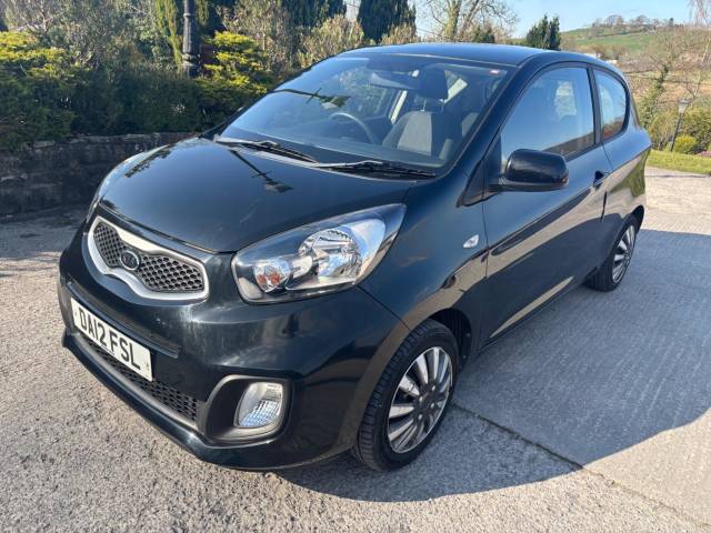 Kia Picanto 1.0 1 Air Euro 5 3dr Hatchback Petrol Black