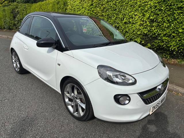 Vauxhall Adam 1.2i SLAM Euro 6 3dr Hatchback Petrol White