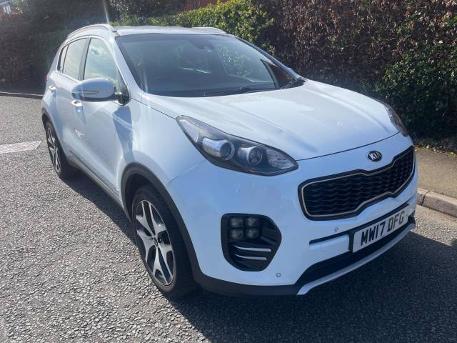 Kia Sportage 1.6T GDi GT-Line 5dr [AWD] Estate Petrol WHITE