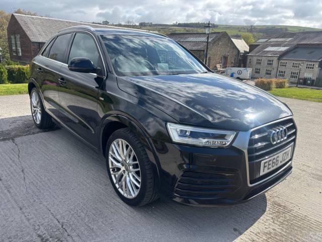 Audi Q3 2.0 TDI S line Plus S Tronic quattro Euro 6 (s/s) 5dr SUV Diesel Black