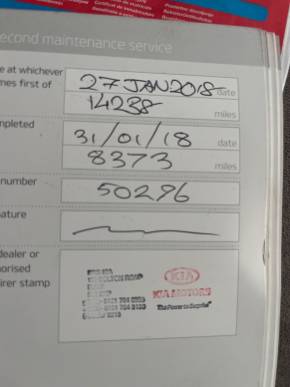 KIA SPORTAGE at MP Cars North West High Peak