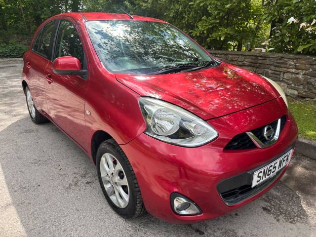 Nissan Micra 1.2 Acenta 5dr CVT Hatchback Petrol RED