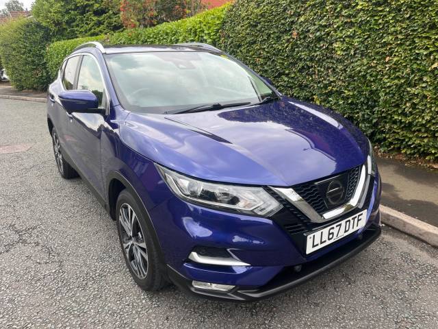 Nissan Qashqai 1.2 DiG-T N-Connecta 5dr Xtronic Hatchback Petrol BLUE